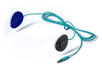 HoomBand's headphones are ultra thin so you can't feel them. They're placed under a soft foam, which is itself concealed under a breathable fabric. Thanks to its 47-inches long cable, stay away from your smartphone and fall asleep in any desired position.