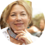 Woman smiling