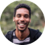 Man smiling
